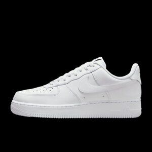 Men's Size 11 - Nike Air Force 1 Low '07 White Leather Worn Once